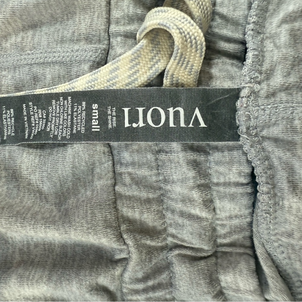 Vuori Light Gray Knit Pants